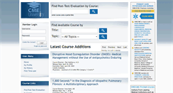 Desktop Screenshot of cmeuniversity.com