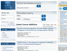 Tablet Screenshot of cmeuniversity.com